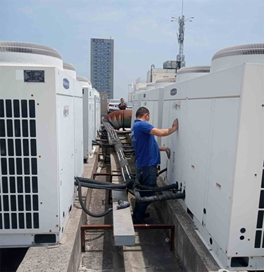 宁陕中央空调制热和不制冷系统维修方法