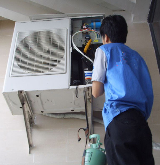 宁陕空调开机无反应维修